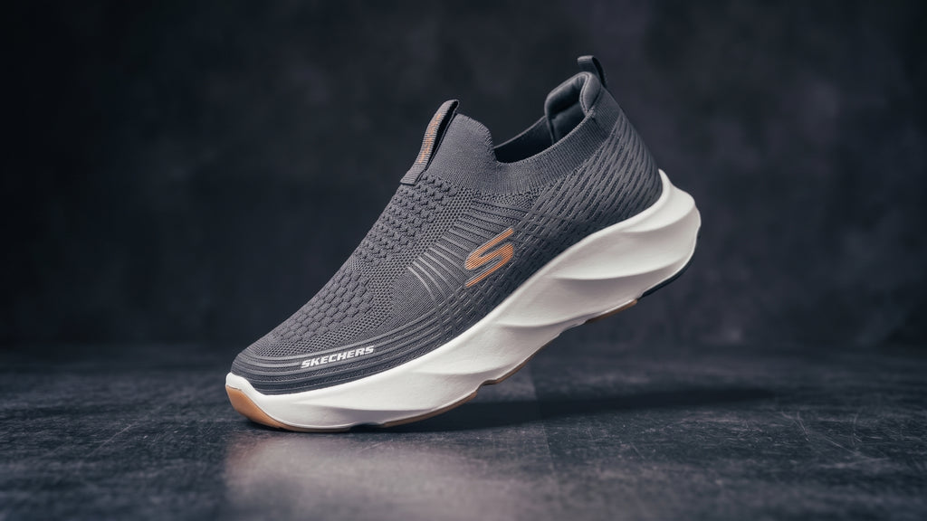 Grey Slip-On Sneakers PL-210