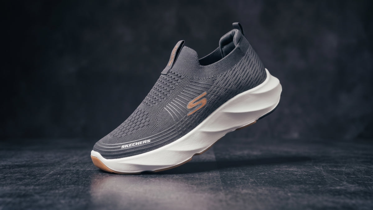 Grey Slip-On Sneakers PL-210