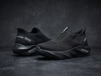 Full Black Slip-On Sneakers PL-213